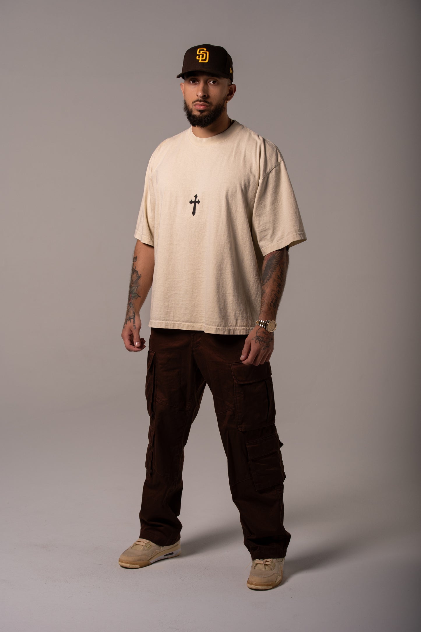 New Life Tee- Cream