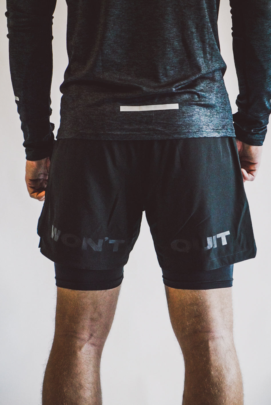2-in-1 Shorts Black