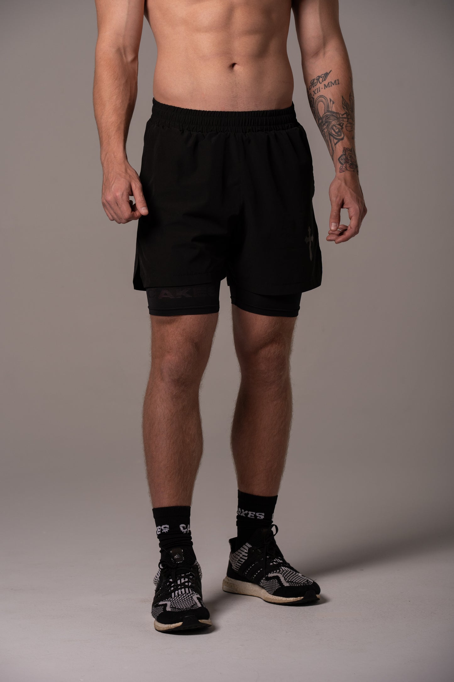2-in-1 Shorts Black