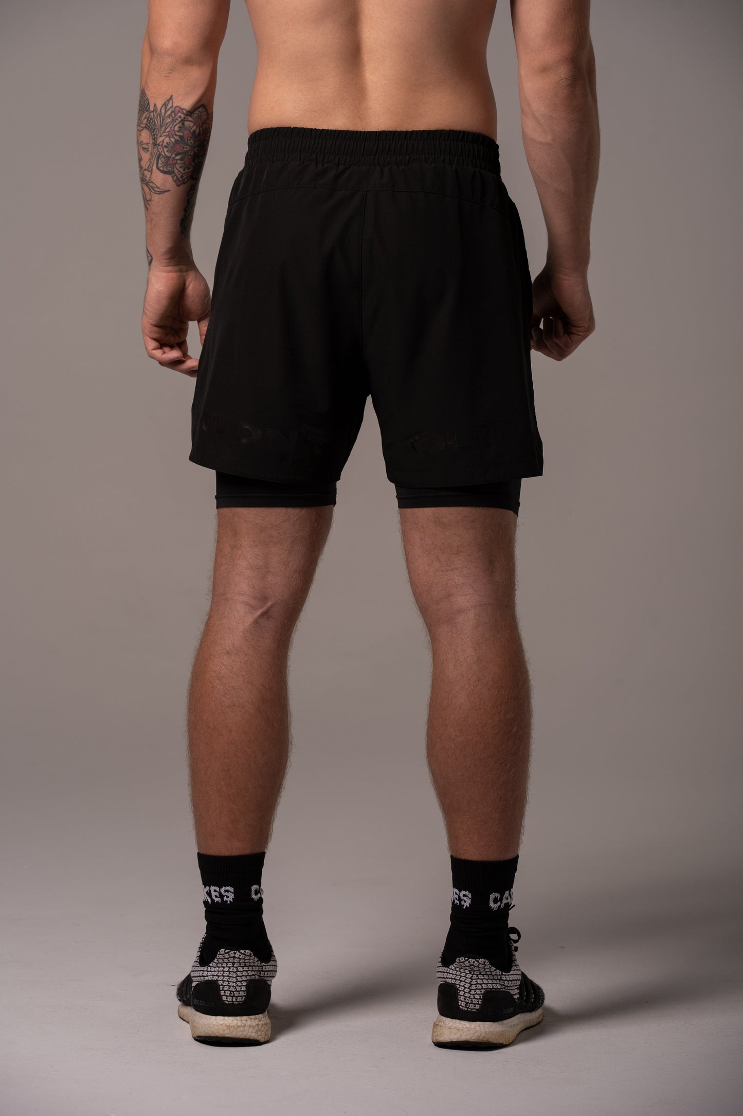 2-in-1 Shorts Black