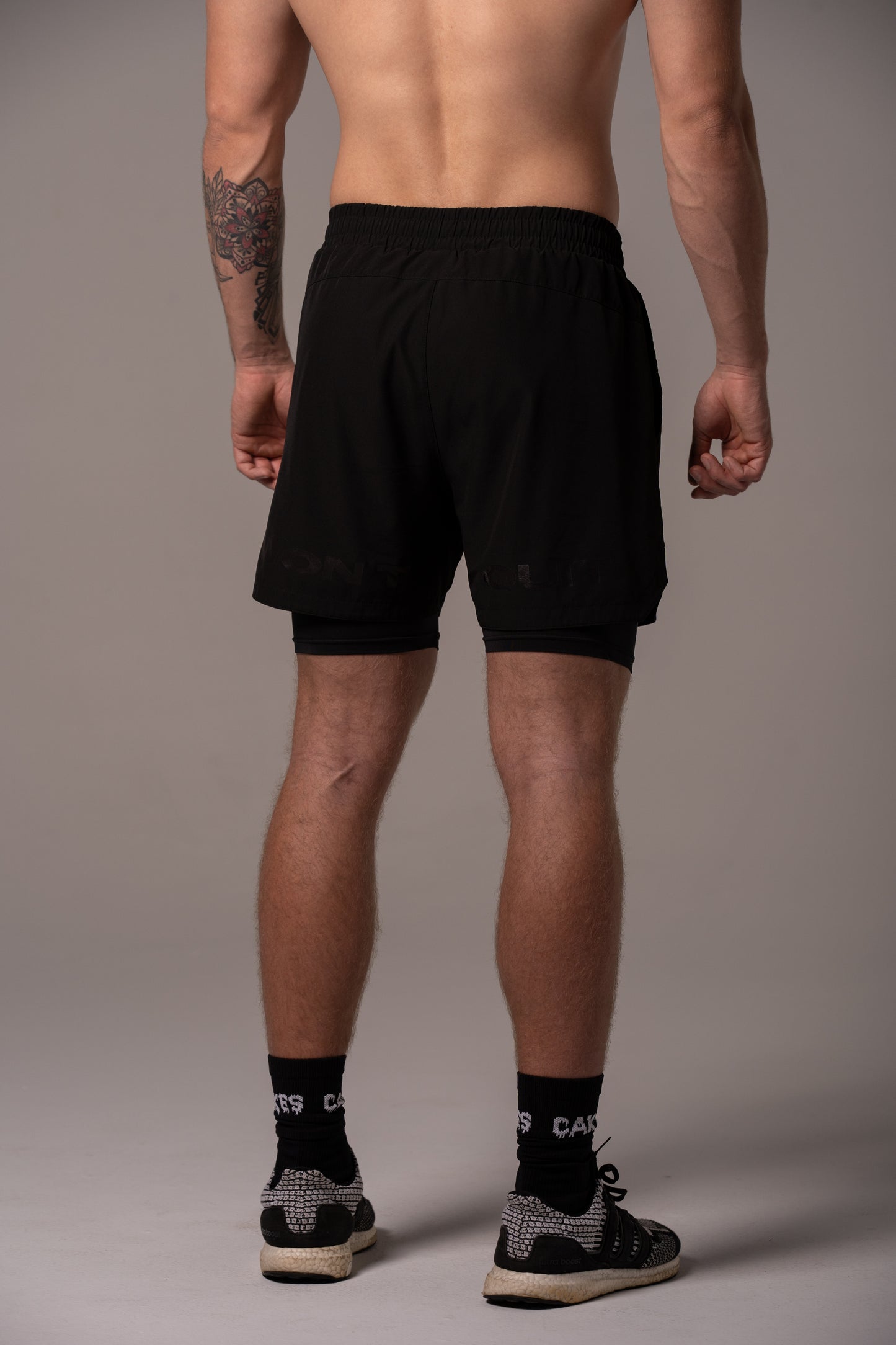 2-in-1 Shorts Black