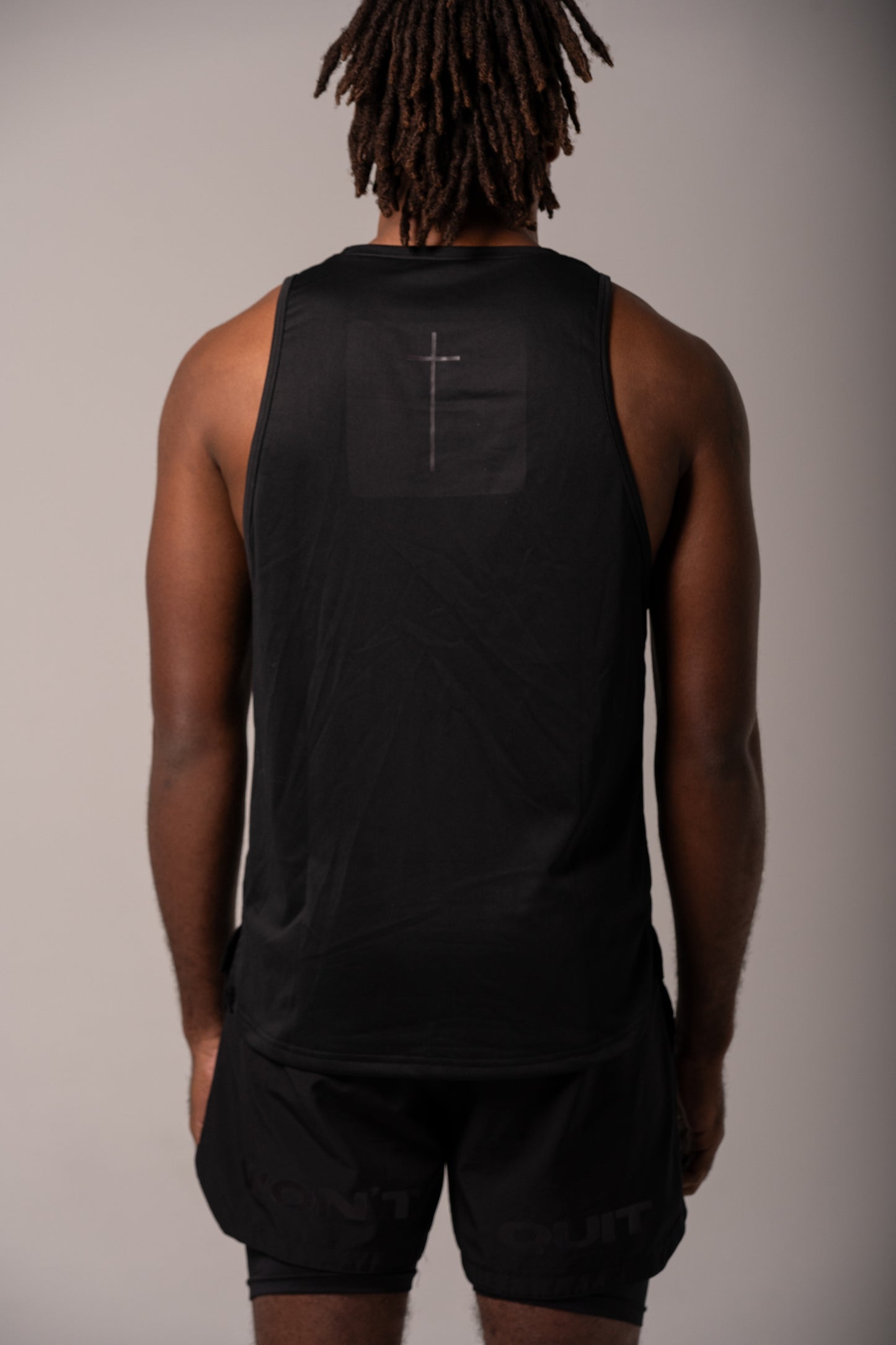 Athletic Tank Top- Black