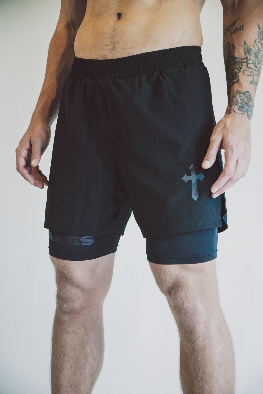 2-in-1 Shorts Black